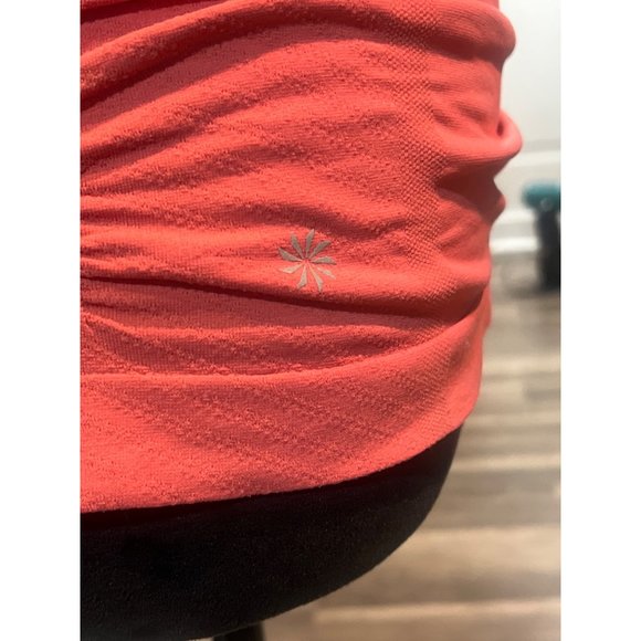 Athleta Speedlight Seamless Tank Top Coral Racerback S - Picture 6 of 7